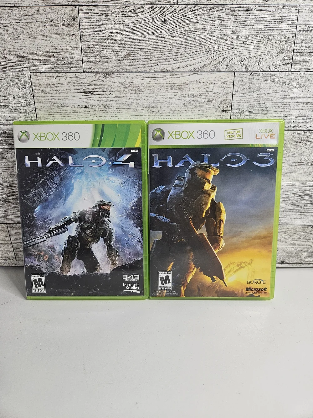 HALO 3 & 4 XBOX 360 Games